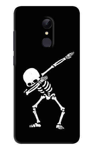 Dabbing Skeleton Art Xiaomi Redmi Note 5 Back Skin Wrap