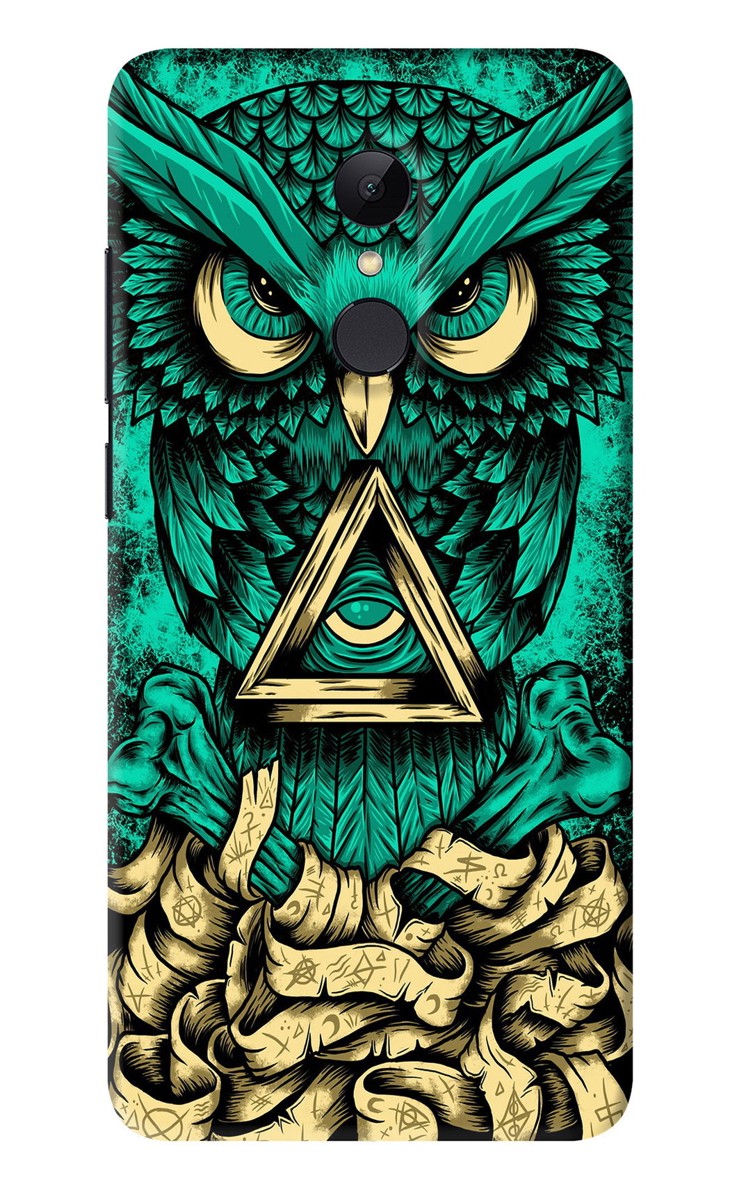 Green Owl Xiaomi Redmi Note 5 Back Skin Wrap