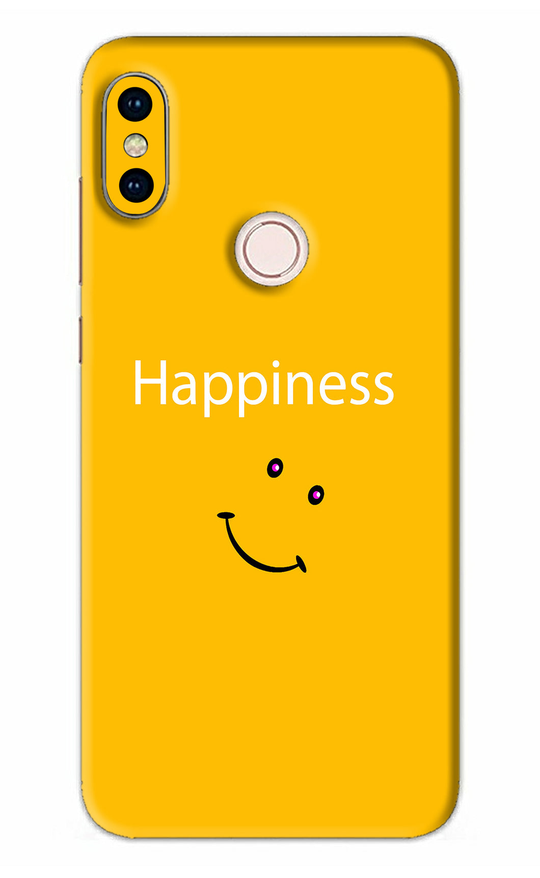 Happiness With Smiley Xiaomi Redmi Note 5 Pro Back Skin Wrap