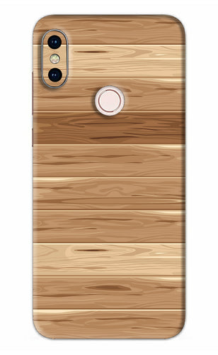 Wooden Vector Xiaomi Redmi Note 5 Pro Back Skin Wrap