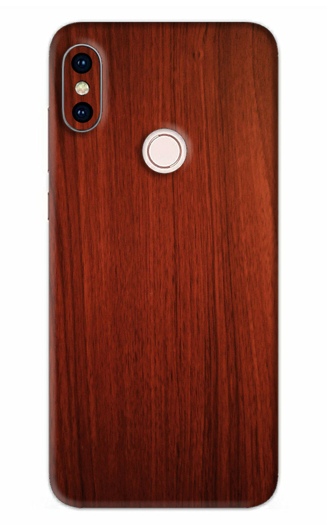 Wooden Plain Pattern Xiaomi Redmi Note 5 Pro Back Skin Wrap