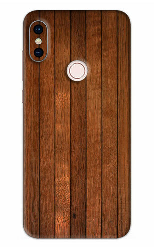 Wooden Artwork Bands Xiaomi Redmi Note 5 Pro Back Skin Wrap