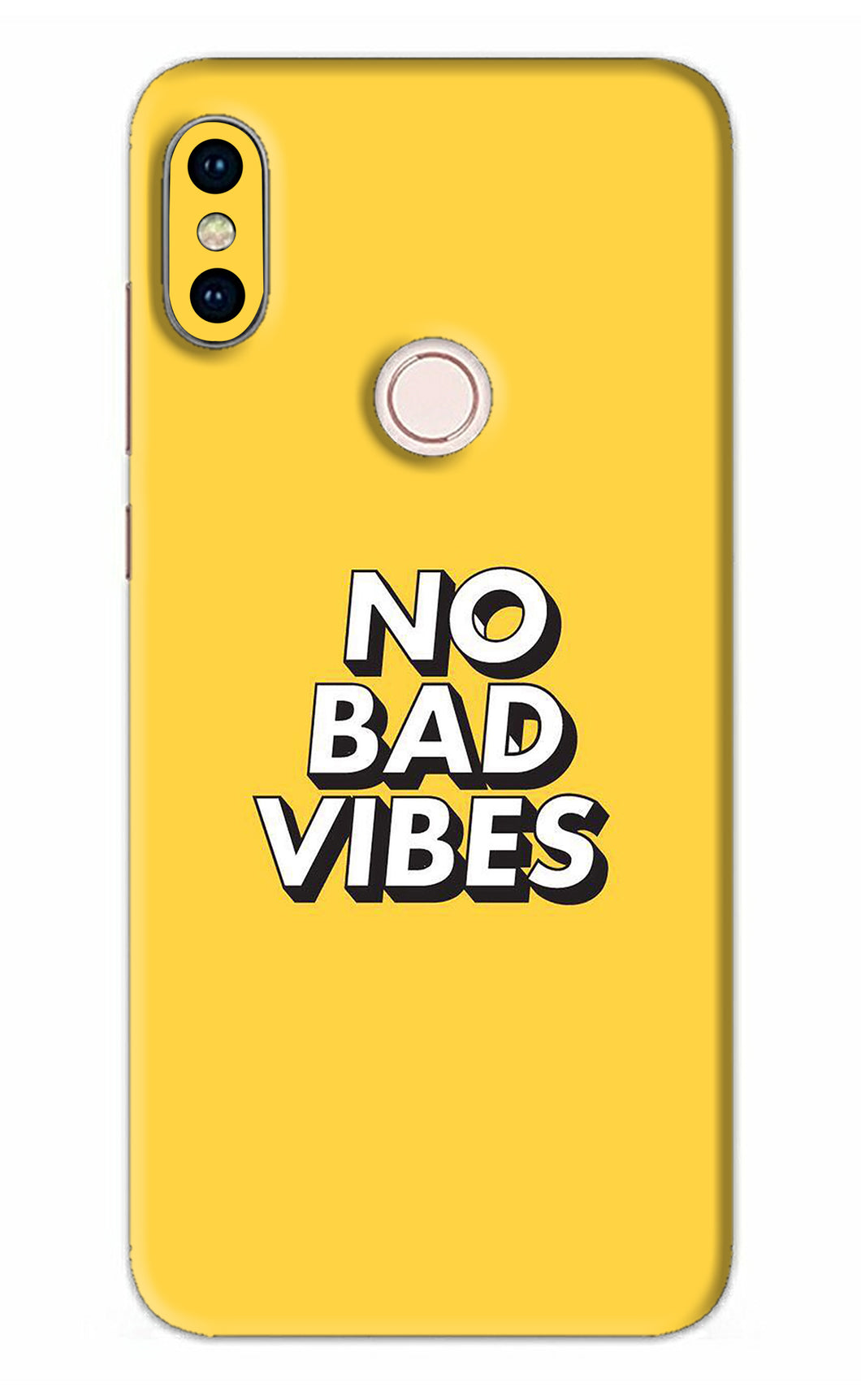 No Bad Vibes Xiaomi Redmi Note 5 Pro Back Skin Wrap