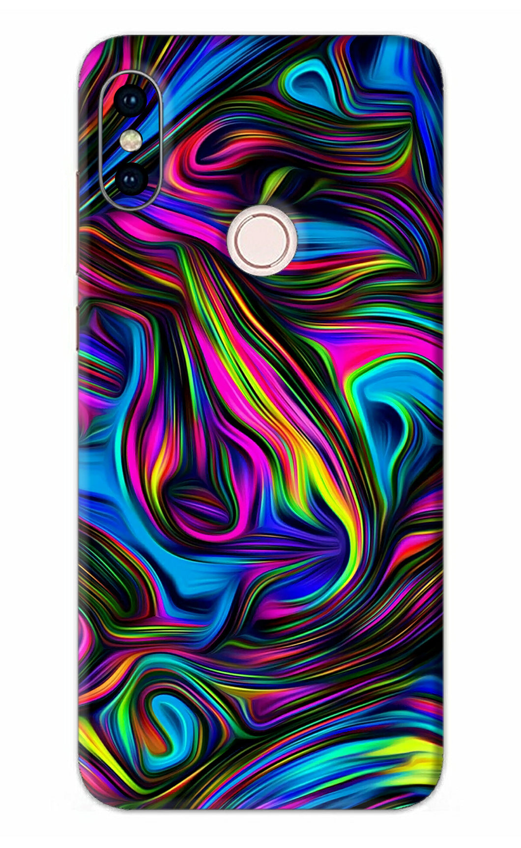 Abstract Art Xiaomi Redmi Note 5 Pro Back Skin Wrap