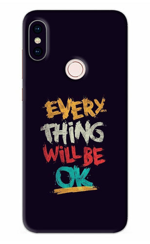 Everything Will Be Ok Xiaomi Redmi Note 5 Pro Back Skin Wrap