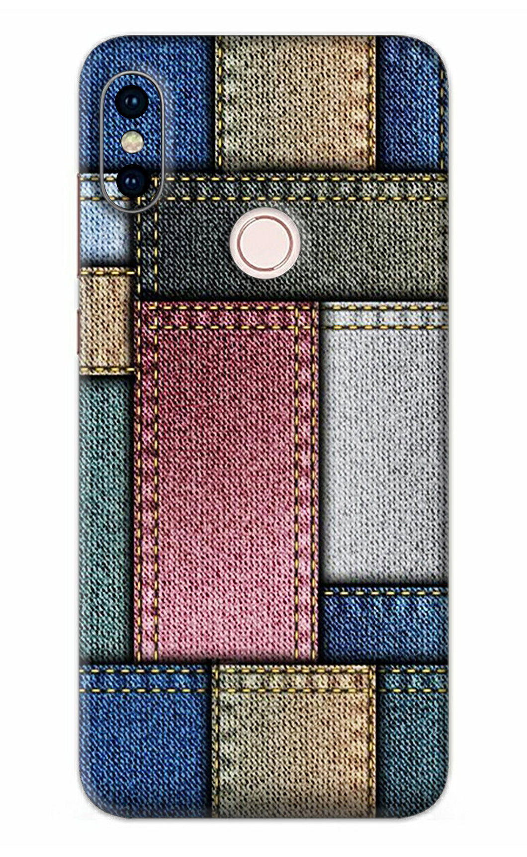 Multicolor Jeans Xiaomi Redmi Note 5 Pro Back Skin Wrap