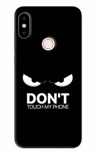 Don'T Touch My Phone Xiaomi Redmi Note 5 Pro Back Skin Wrap