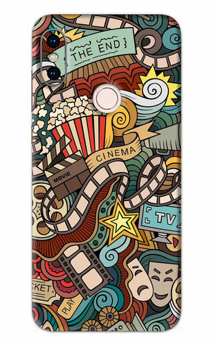 Cinema Abstract Xiaomi Redmi Note 5 Pro Back Skin Wrap