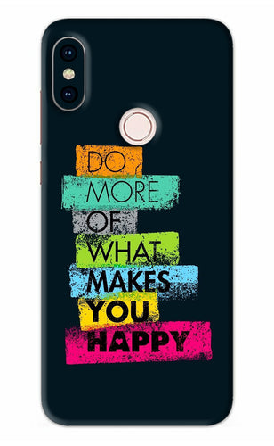 Do More Of What Makes You Happy Xiaomi Redmi Note 5 Pro Back Skin Wrap