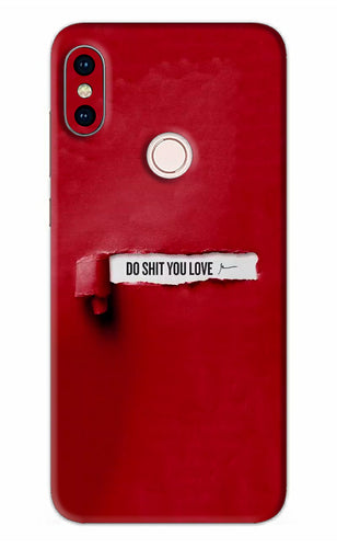 Do Shit You Love Xiaomi Redmi Note 5 Pro Back Skin Wrap