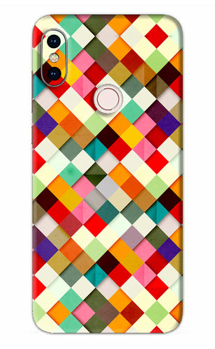 Geometric Abstract Colorful Xiaomi Redmi Note 5 Pro Back Skin Wrap