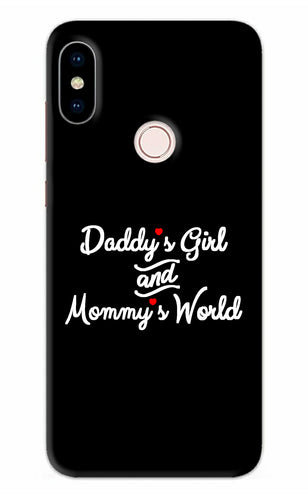 Daddy's Girl and Mommy's World Xiaomi Redmi Note 5 Pro Back Skin Wrap