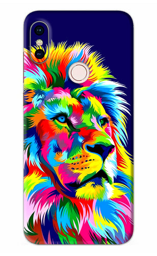 Vector Art Lion Xiaomi Redmi Note 5 Pro Back Skin Wrap