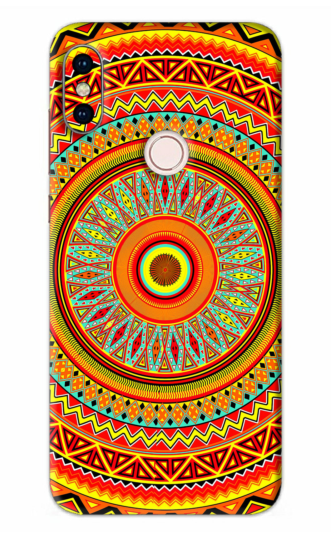 Mandala Pattern Xiaomi Redmi Note 5 Pro Back Skin Wrap