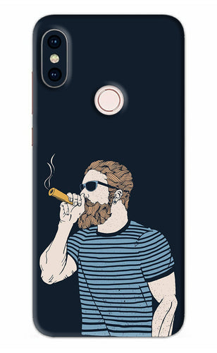 Smoking Xiaomi Redmi Note 5 Pro Back Skin Wrap