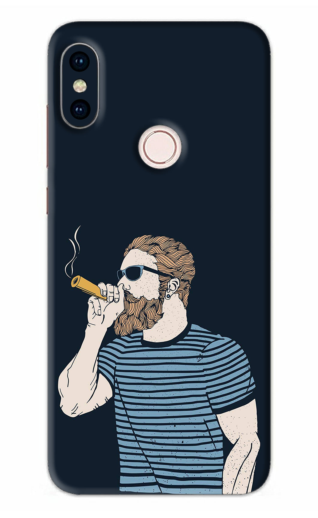 Smoking Xiaomi Redmi Note 5 Pro Back Skin Wrap