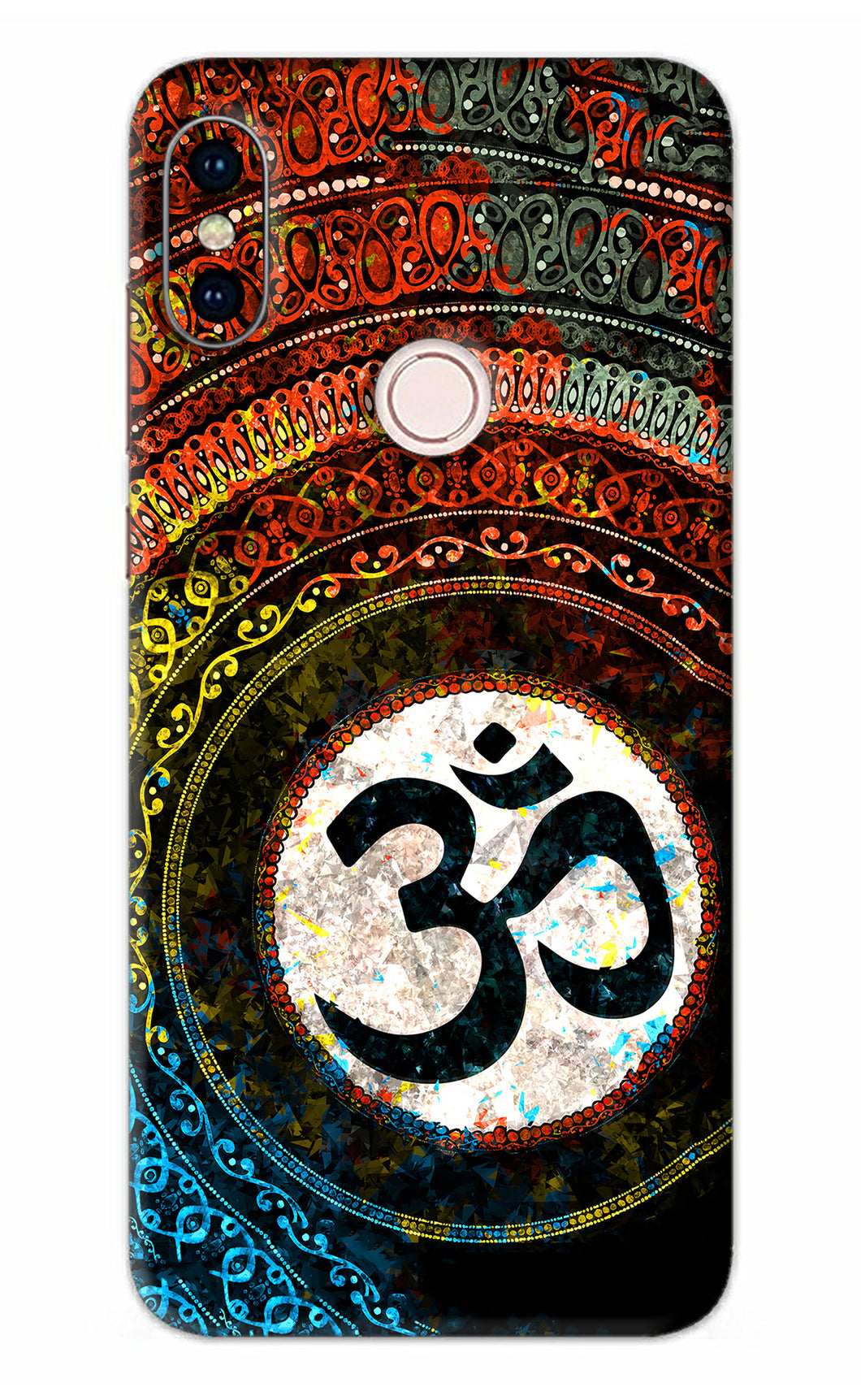 Om Cultural Xiaomi Redmi Note 5 Pro Back Skin Wrap