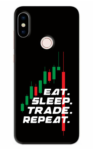 Eat Sleep Trade Repeat Xiaomi Redmi Note 5 Pro Back Skin Wrap