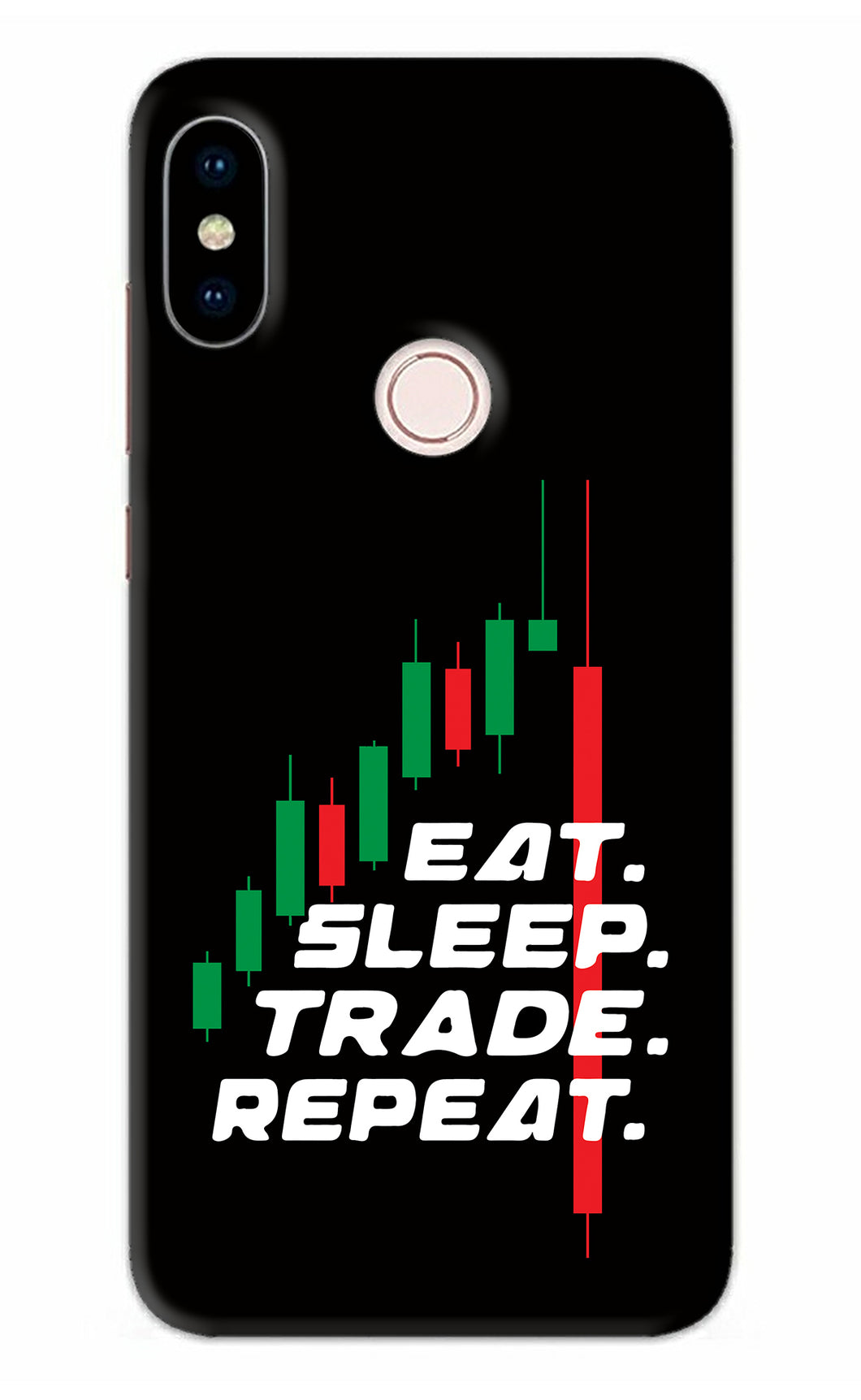 Eat Sleep Trade Repeat Xiaomi Redmi Note 5 Pro Back Skin Wrap