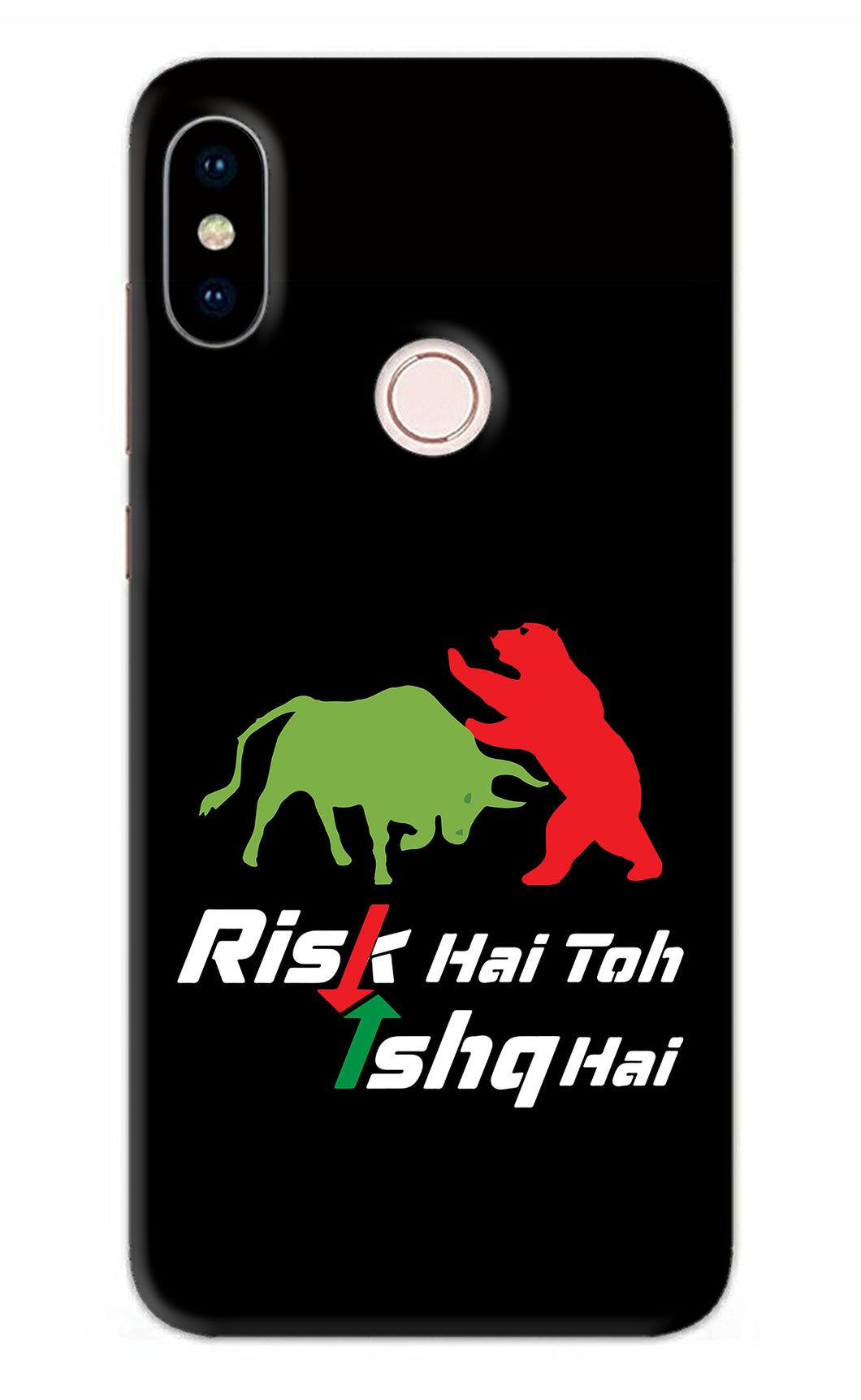 Risk Hai Toh Ishq Hai Xiaomi Redmi Note 5 Pro Back Skin Wrap