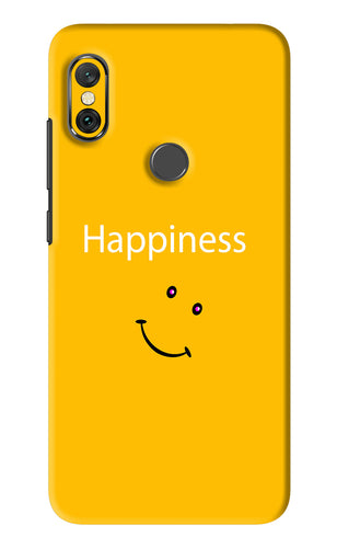 Happiness With Smiley Xiaomi Redmi Note 6 Pro Back Skin Wrap