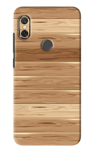 Wooden Vector Xiaomi Redmi Note 6 Pro Back Skin Wrap