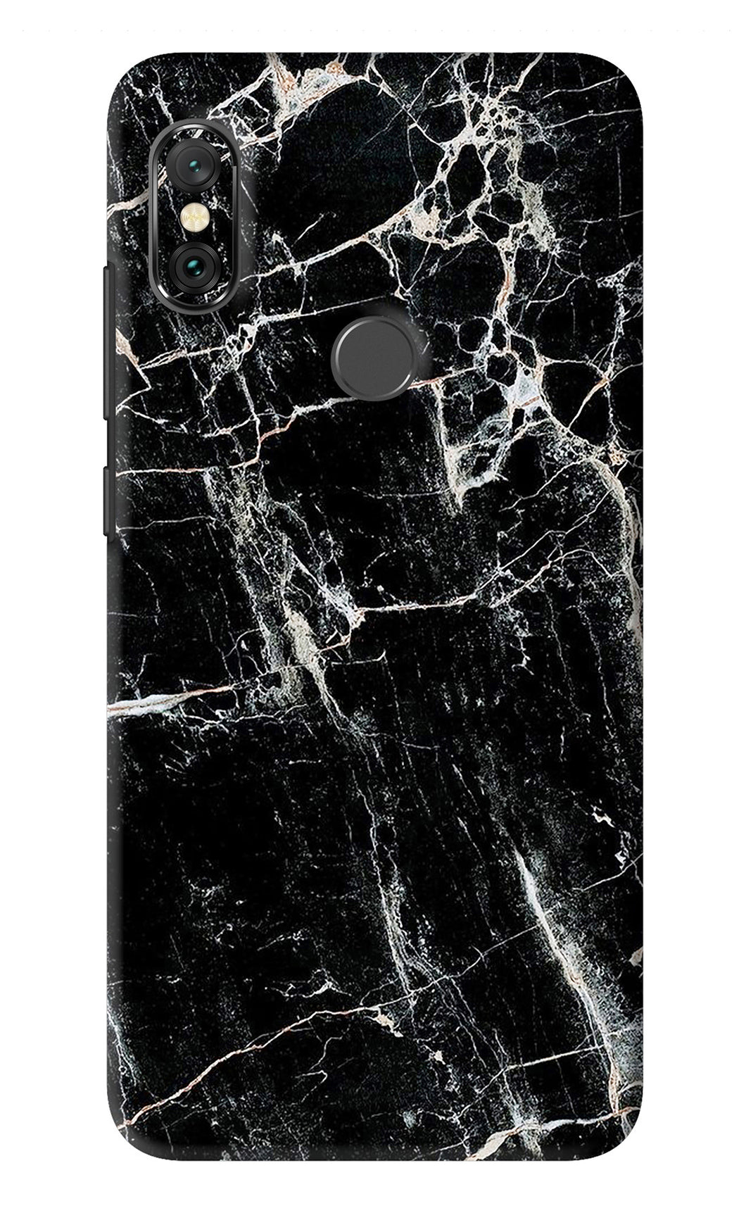 Black Marble Texture 1 Xiaomi Redmi Note 6 Pro Back Skin Wrap