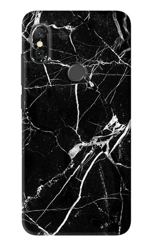 Black Marble Texture 2 Xiaomi Redmi Note 6 Pro Back Skin Wrap