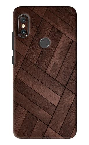 Wooden Texture Design Xiaomi Redmi Note 6 Pro Back Skin Wrap