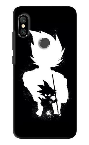 Goku Shadow Xiaomi Redmi Note 6 Pro Back Skin Wrap