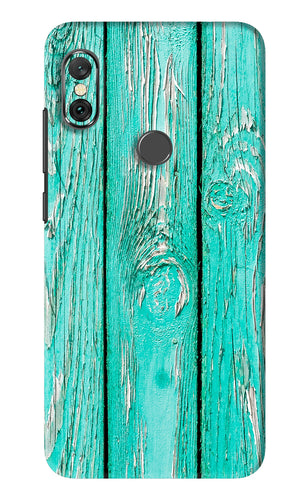 Blue Wood Xiaomi Redmi Note 6 Pro Back Skin Wrap