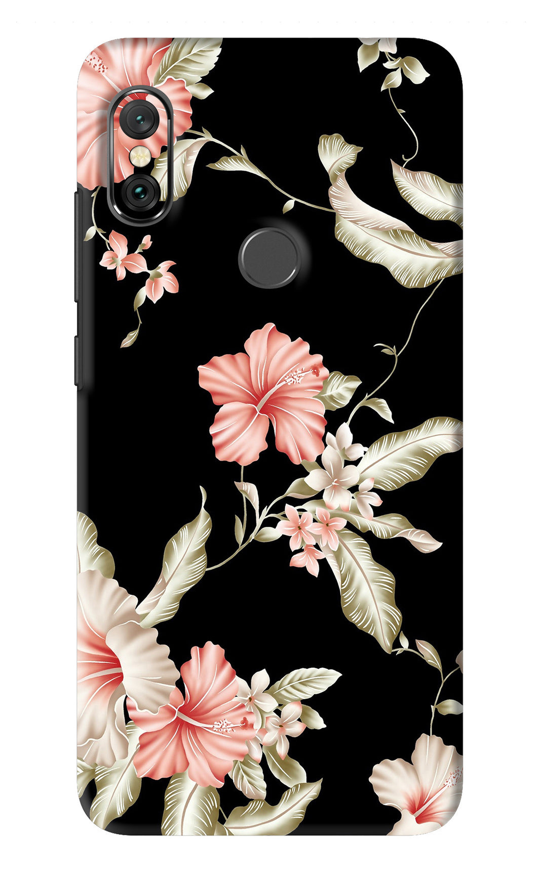 Flowers 2 Xiaomi Redmi Note 6 Pro Back Skin Wrap