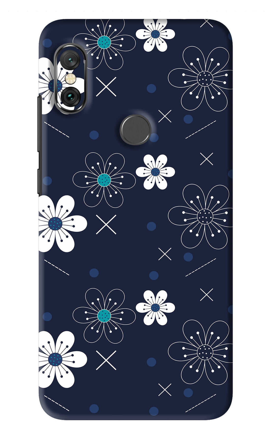 Flowers 4 Xiaomi Redmi Note 6 Pro Back Skin Wrap