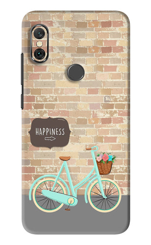 Happiness Artwork Xiaomi Redmi Note 6 Pro Back Skin Wrap