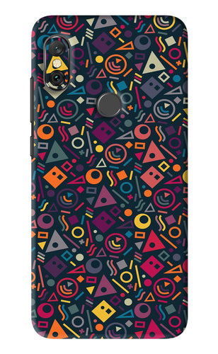 Geometric Abstract Xiaomi Redmi Note 6 Pro Back Skin Wrap