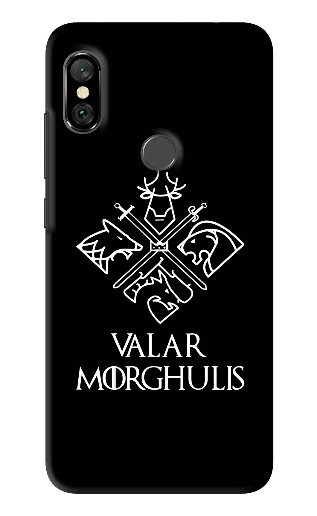 Valar Morghulis | Game Of Thrones Xiaomi Redmi Note 6 Pro Back Skin Wrap