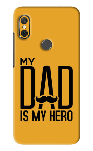 My Dad Is My Hero Xiaomi Redmi Note 6 Pro Back Skin Wrap