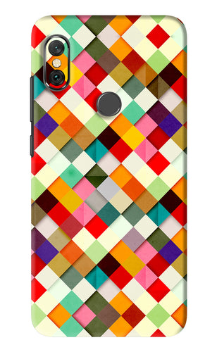 Geometric Abstract Colorful Xiaomi Redmi Note 6 Pro Back Skin Wrap