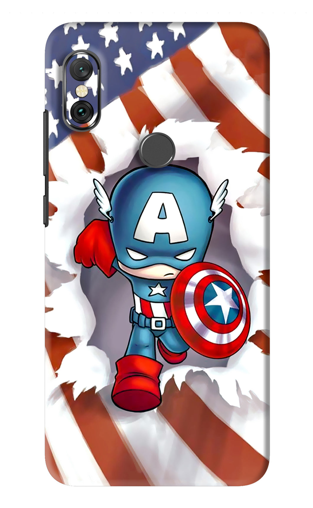 Captain America Xiaomi Redmi Note 6 Pro Back Skin Wrap