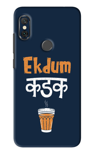 Ekdum Kadak Chai Xiaomi Redmi Note 6 Pro Back Skin Wrap