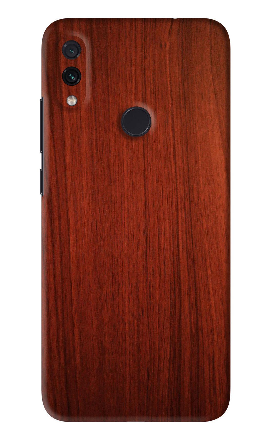 Wooden Plain Pattern Xiaomi Redmi Note 7 Back Skin Wrap