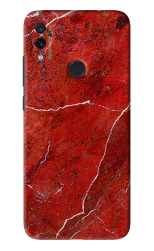 Red Marble Design Xiaomi Redmi Note 7 Back Skin Wrap