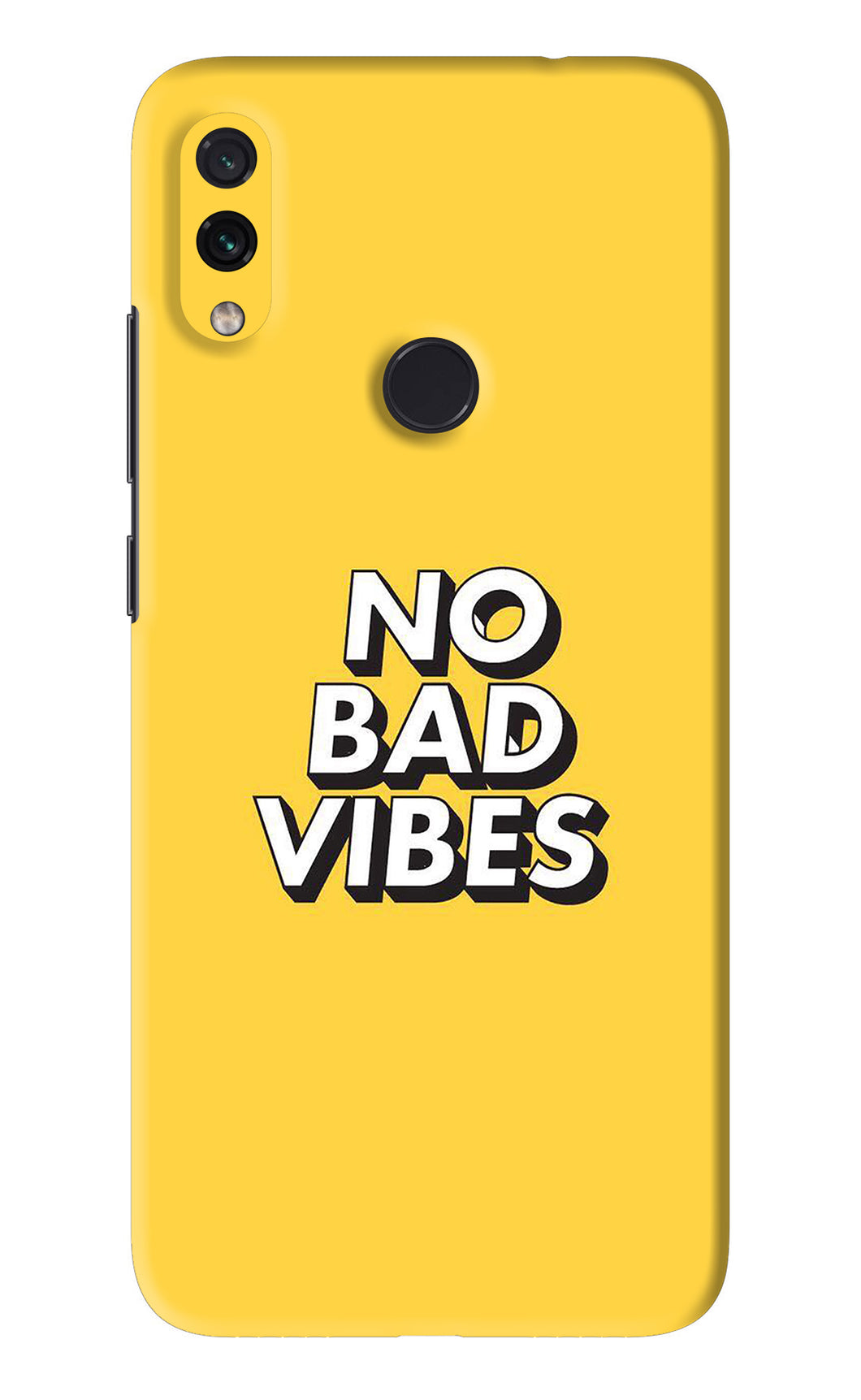 No Bad Vibes Xiaomi Redmi Note 7 Back Skin Wrap