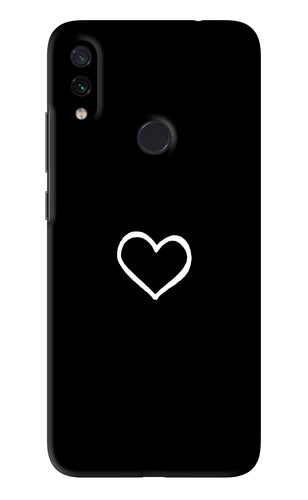 Heart Xiaomi Redmi Note 7 Back Skin Wrap