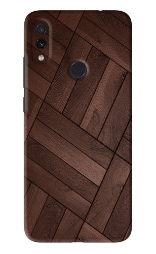 Wooden Texture Design Xiaomi Redmi Note 7 Back Skin Wrap