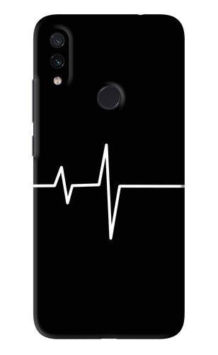 Heart Beats Xiaomi Redmi Note 7 Back Skin Wrap