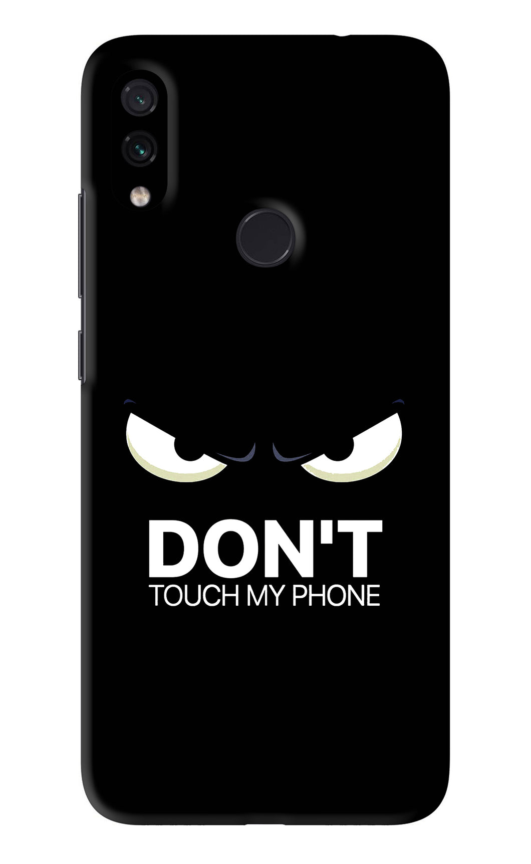 Don'T Touch My Phone Xiaomi Redmi Note 7 Back Skin Wrap