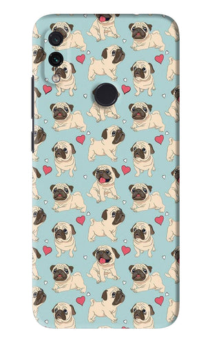 Pug Dog Xiaomi Redmi Note 7 Back Skin Wrap