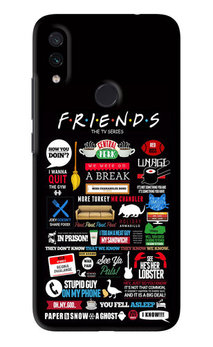 FRIENDS Xiaomi Redmi Note 7 Back Skin Wrap