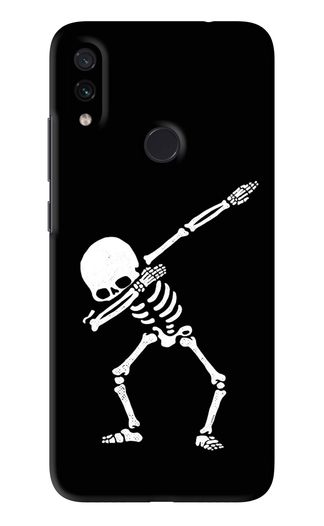 Dabbing Skeleton Art Xiaomi Redmi Note 7 Back Skin Wrap